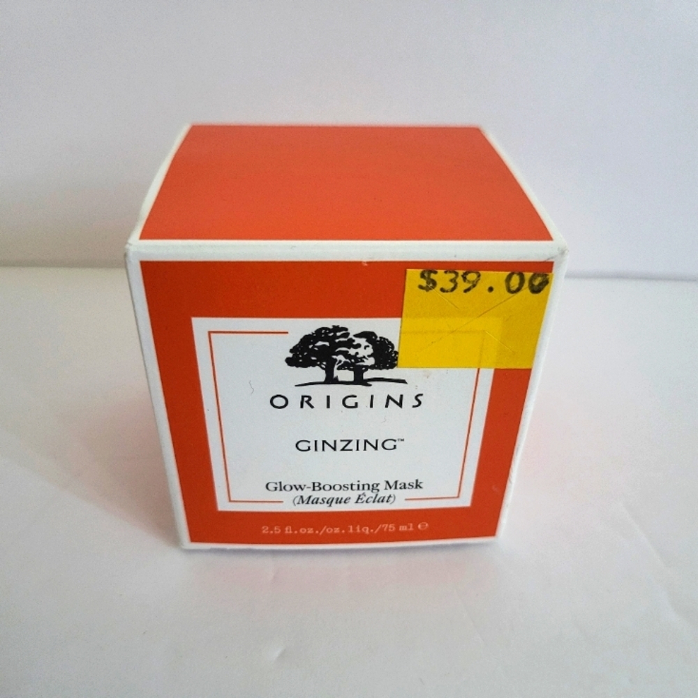 Brand new ORIGINS GINZING GLOW BOOSTING MASK 2.5 OZ
